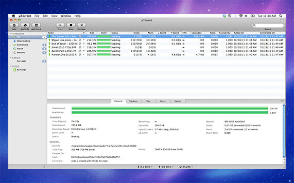 How to pause utorrent download mac